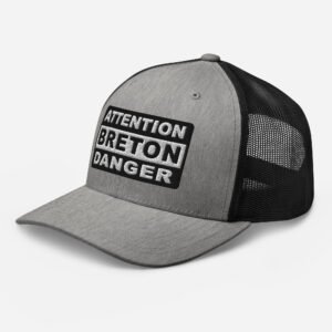 casquette trucker attention breton danger ln noir gris 2 casquette trucker attention breton danger ln noir gris 2