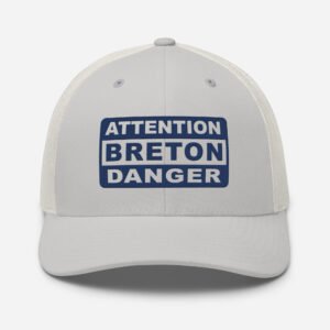 casquette trucker coloree attention breton danger gris blanc bleu casquette trucker coloree attention breton danger gris blanc bleu