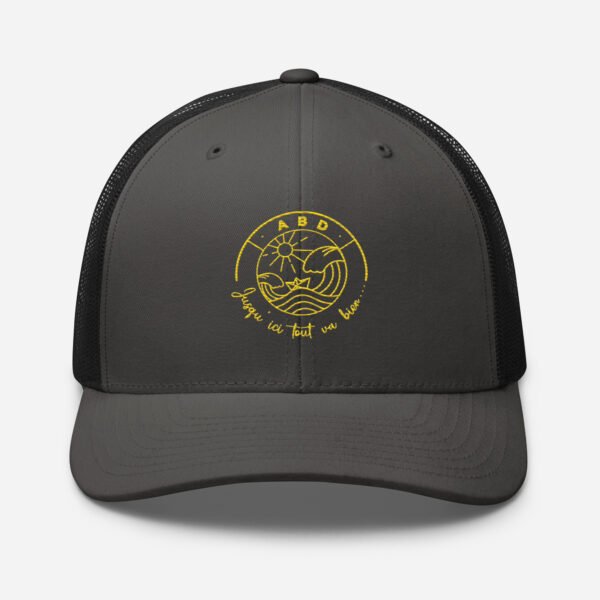 casquette trucker coloree jusqu ici tout va bien charbon