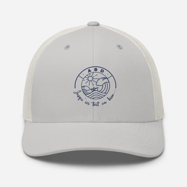 casquette trucker coloree jusqu ici tout va bien gris