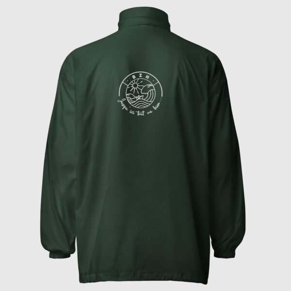 coupe vent attention bretonne danger vert dos