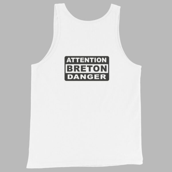 debardeur attention breton danger blanc