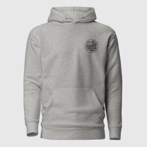 sweat a capuche attention breton danger gris 1