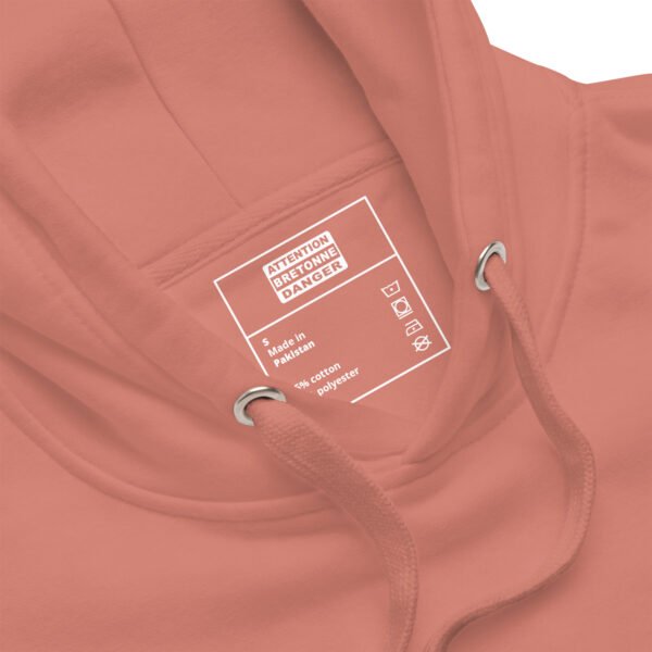 sweat a capuche attention bretonne danger etiquette sweat a capuche attention bretonne danger etiquette