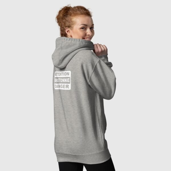 sweat a capuche attention bretonne danger gris dos sweat a capuche attention bretonne danger gris dos