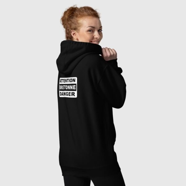 sweat a capuche attention bretonne danger noir dos sweat a capuche attention bretonne danger noir dos
