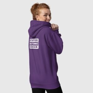 sweat a capuche attention bretonne danger violet dos sweat a capuche attention bretonne danger violet dos