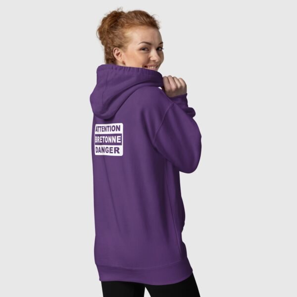 sweat a capuche attention bretonne danger violet dos sweat a capuche attention bretonne danger violet dos