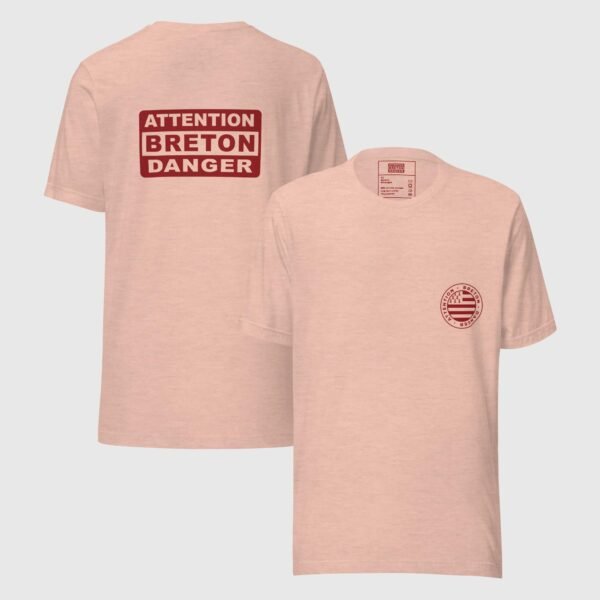 t shirt attention breton danger lc peche