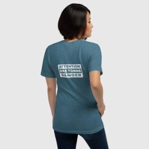 t shirt attention bretonne danger bleu 2 t shirt attention bretonne danger bleu 2