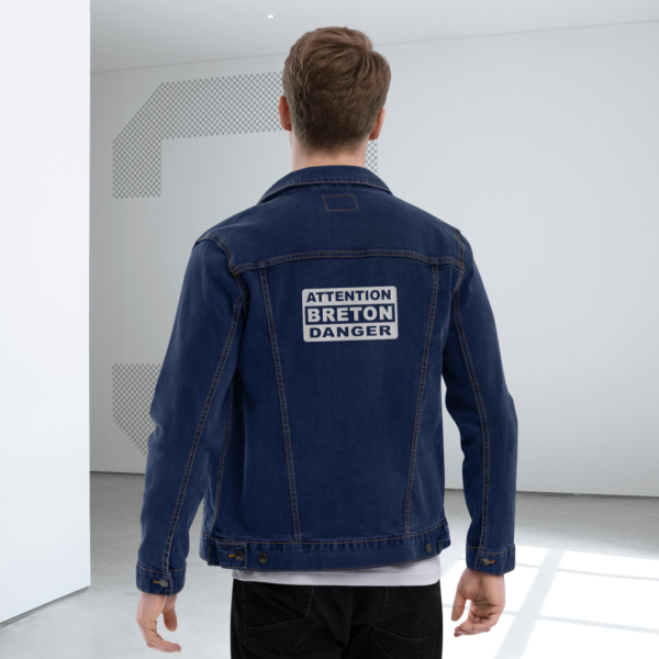 veste en jean attention breton danger 3