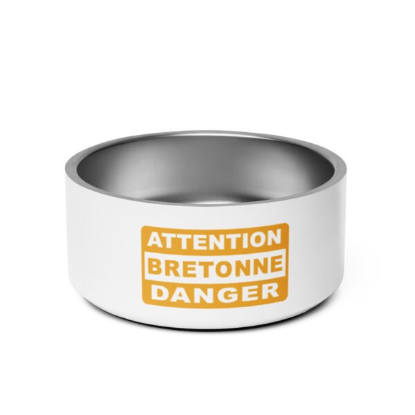 gamelle animaux attention bretonne danger jaune