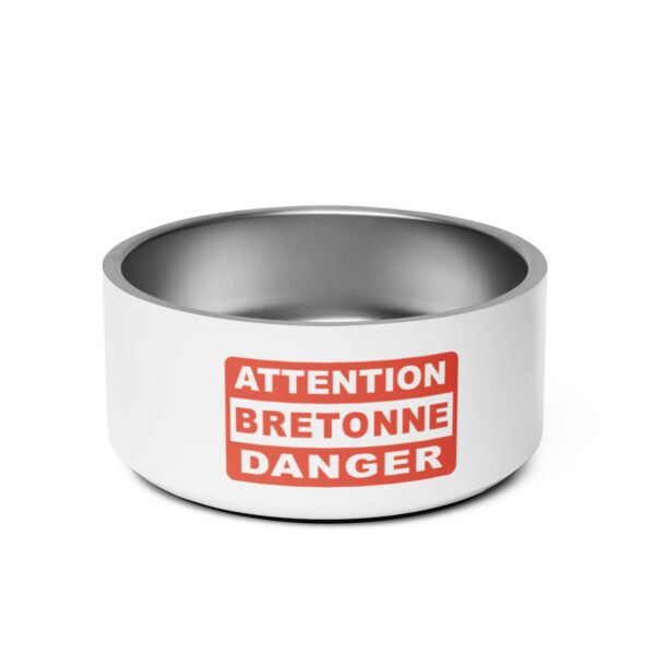 gamelle animaux attention bretonne danger orange