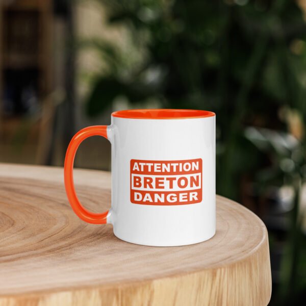 mug attention breton danger orange mug attention breton danger orange
