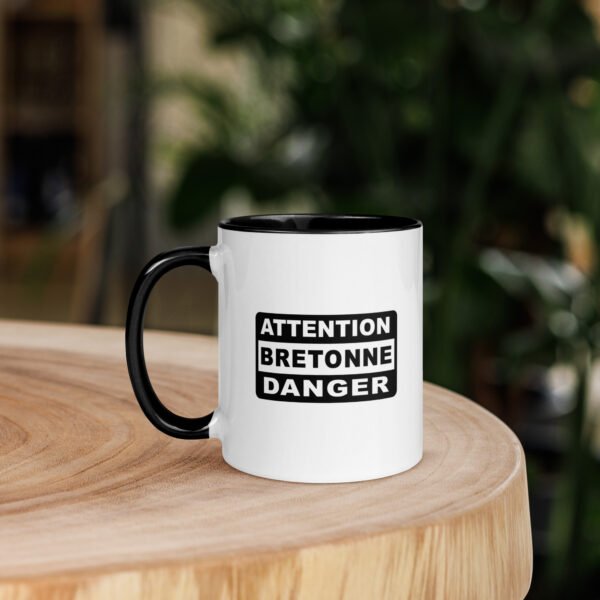 mug attention bretonne danger noir