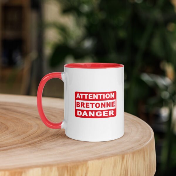 mug attention bretonne danger rouge