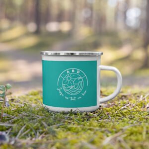 mug emaille jusqu ici tout va bien bleu mug emaille jusqu ici tout va bien bleu