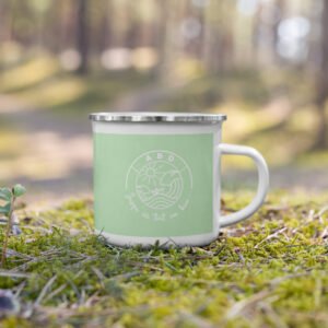 mug emaille jusqu ici tout va bien vert eau 2 mug emaille jusqu ici tout va bien vert eau 2