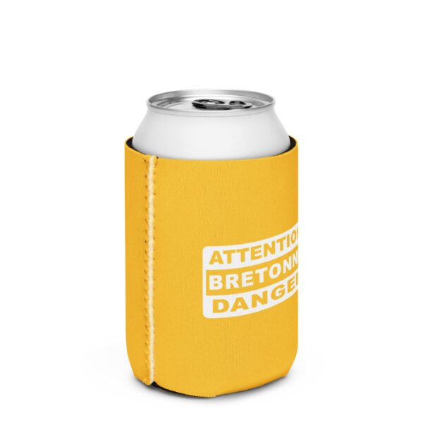 porte cannette attention bretonne danger jaune