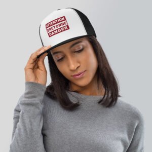Casquette trucker ATTENTION BRETONNE DANGER Coloré - Yupoong 6006