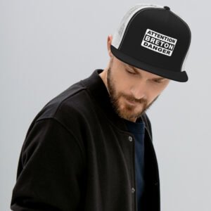Casquette trucker ATTENTION BRETON DANGER – Yupoong 6006
