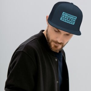 Casquette Trucker ATTENTION BRETON DANGER Coloré - Yupoong 6006
