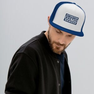 Casquette Trucker ATTENTION BRETON DANGER Coloré - Yupoong 6006