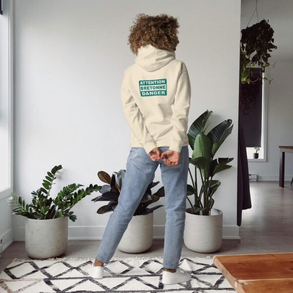 Sweat à Capuche ATTENTION BRETONNE DANGER Coloré