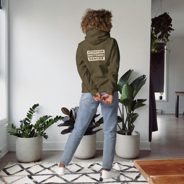 Sweat à Capuche ATTENTION BRETONNE DANGER Coloré
