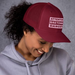 Casquette trucker ATTENTION BRETONNE DANGER Coloré – Yupoong 6606