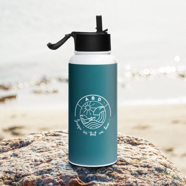 stainless-steel-water-bottle-with-a-straw-lid-white-32-oz-right-697f7367b015e.jpg Gourde en acier inoxydable JUSQU'ICI TOUT VA BIEN