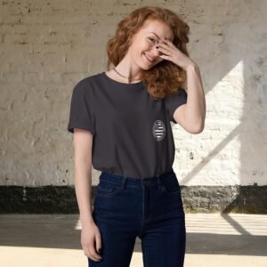 T-shirt en Coton Bio ATTENTION BRETONNE DANGER LN