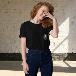 T-shirt en Coton Bio ATTENTION BRETONNE DANGER LN