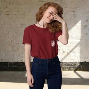 T-shirt en Coton Bio ATTENTION BRETONNE DANGER LN