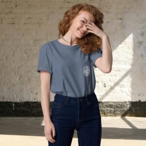 T-shirt en Coton Bio ATTENTION BRETONNE DANGER LN