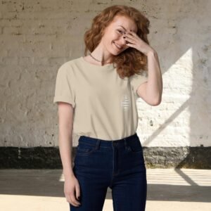 T-shirt en Coton Bio ATTENTION BRETONNE DANGER LN