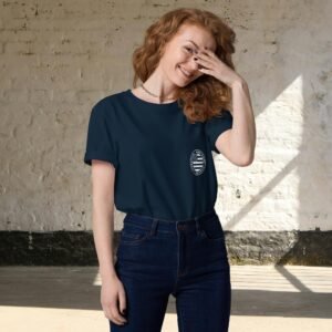 T-shirt en Coton Bio ATTENTION BRETONNE DANGER LN