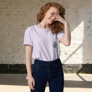 T-shirt en Coton Bio ATTENTION BRETONNE DANGER LN