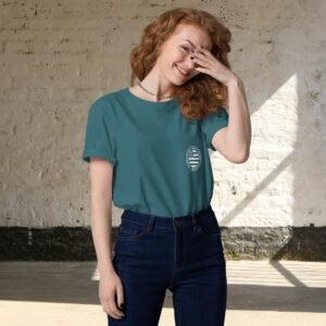 T-shirt en Coton Bio ATTENTION BRETONNE DANGER LN