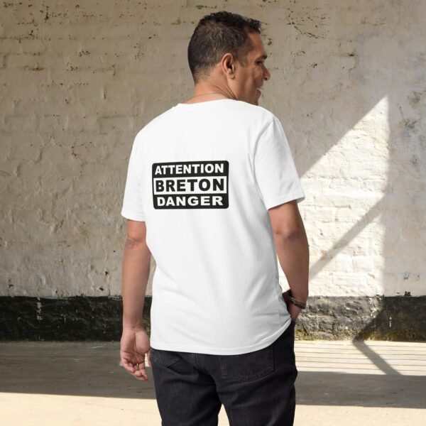 unisex-organic-cotton-t-shirt-white-back-69888d4f586e9.jpg T-shirt Homme en Coton Bio ATTENTION BRETON DANGER