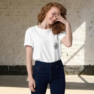 T-shirt en Coton Bio ATTENTION BRETONNE DANGER LN