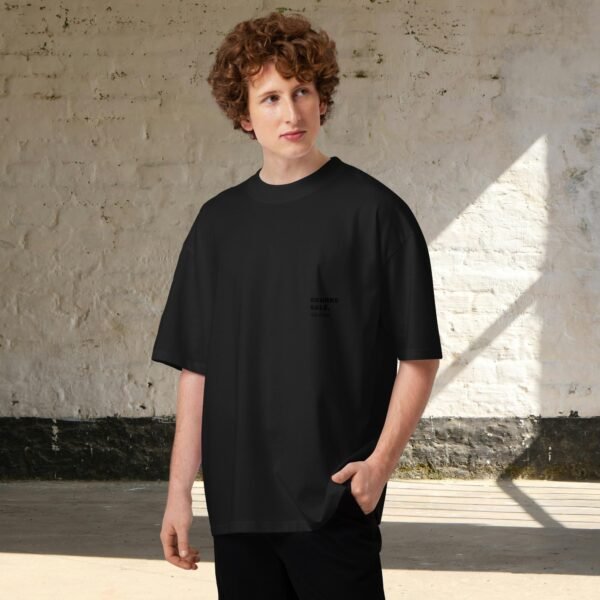 unisex-organic-oversized-high-neck-t-shirt-black-front-699c647262b79.jpg T-shirt XL en Coton Bio BEURRE SALÉ