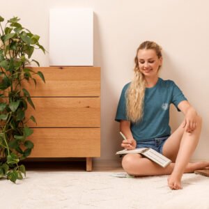 unisex-staple-t-shirt-heather-deep-teal-front-6989d877f0fa7.jpg T-shirt basic ATTENTION BRETONNE DANGER