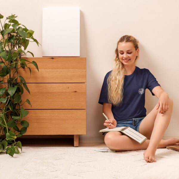 unisex-staple-t-shirt-heather-midnight-navy-front-6989da5d2c934.jpg T-shirt basic ATTENTION BRETONNE DANGER