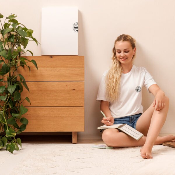 unisex-staple-t-shirt-white-front-6989da1d2ceed.jpg T-shirt basic ATTENTION BRETONNE DANGER