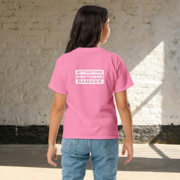 T-shirt 6 à 14 ans ATTENTION BRETONNE DANGER