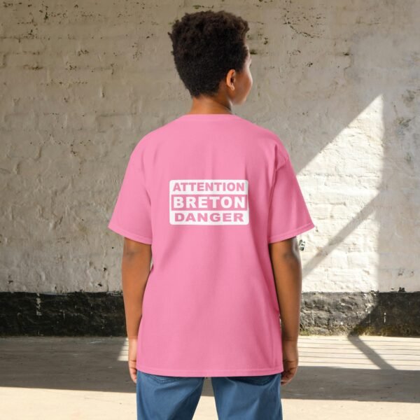 T-shirt enfant 6 à 14 ans ATTENTION BRETON DANGER