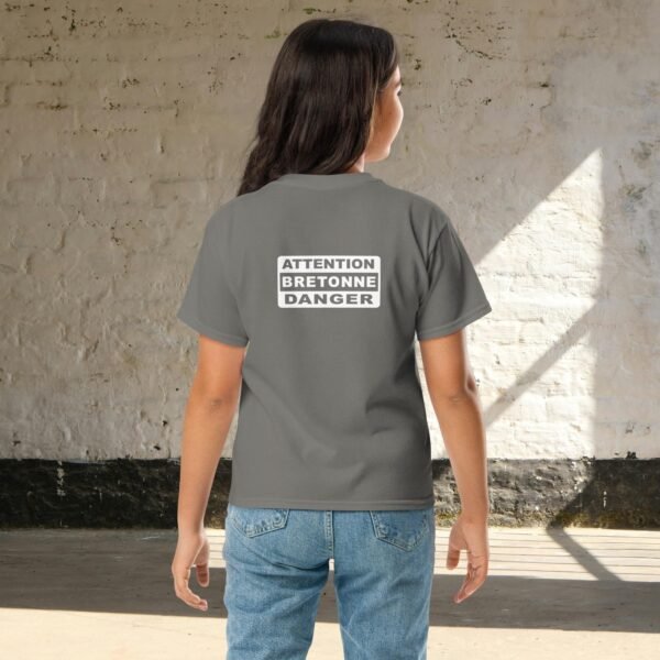 T-shirt 6 à 14 ans ATTENTION BRETONNE DANGER