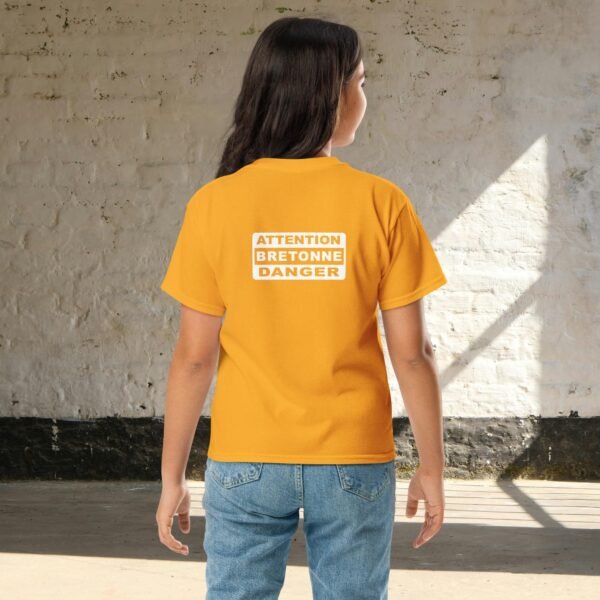 T-shirt 6 à 14 ans ATTENTION BRETONNE DANGER