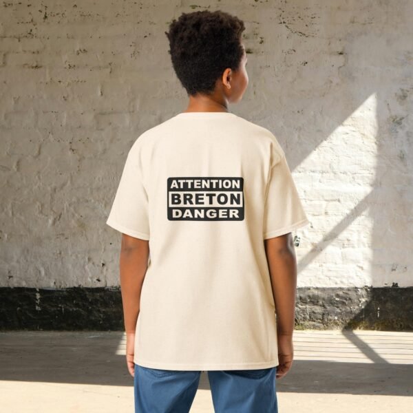 T-shirt enfant 6 à 14 ans ATTENTION BRETON DANGER